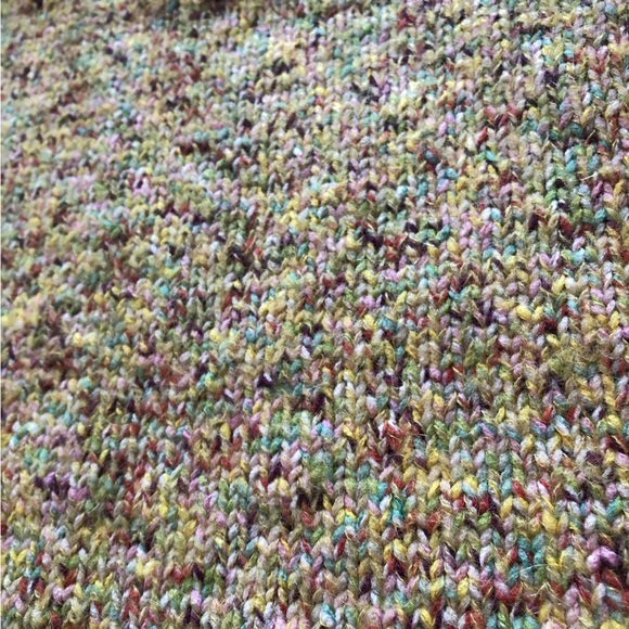 Persodea Japanese Brand Mohair Blend Marled Sweater Size LL - Picture 10 of 10